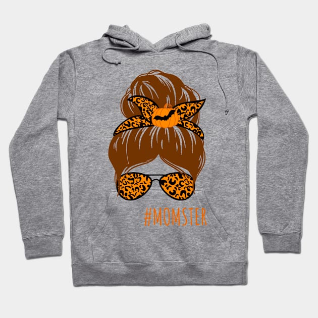 Brunette momster Hoodie by LM Artistics